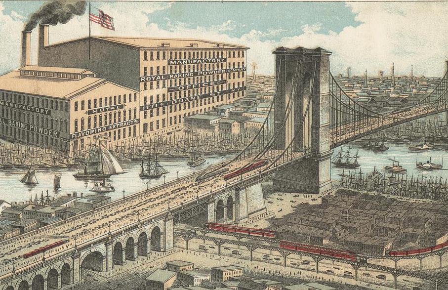The British blockade spurred a development of American industry that lasted throughout the 19th Century.