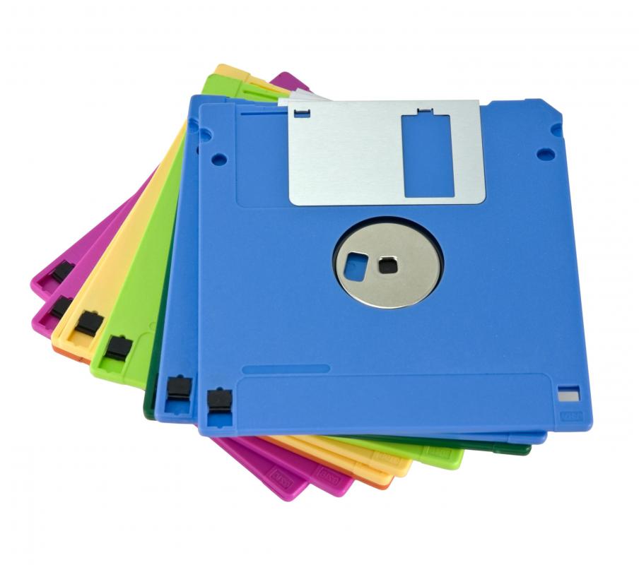 Floppy disks can store digital files, but have generally become obsolete due to their small storage capacities.