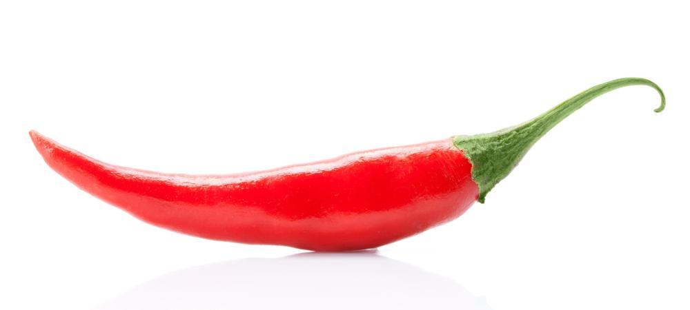 A cayenne pepper, which can help with circulation.