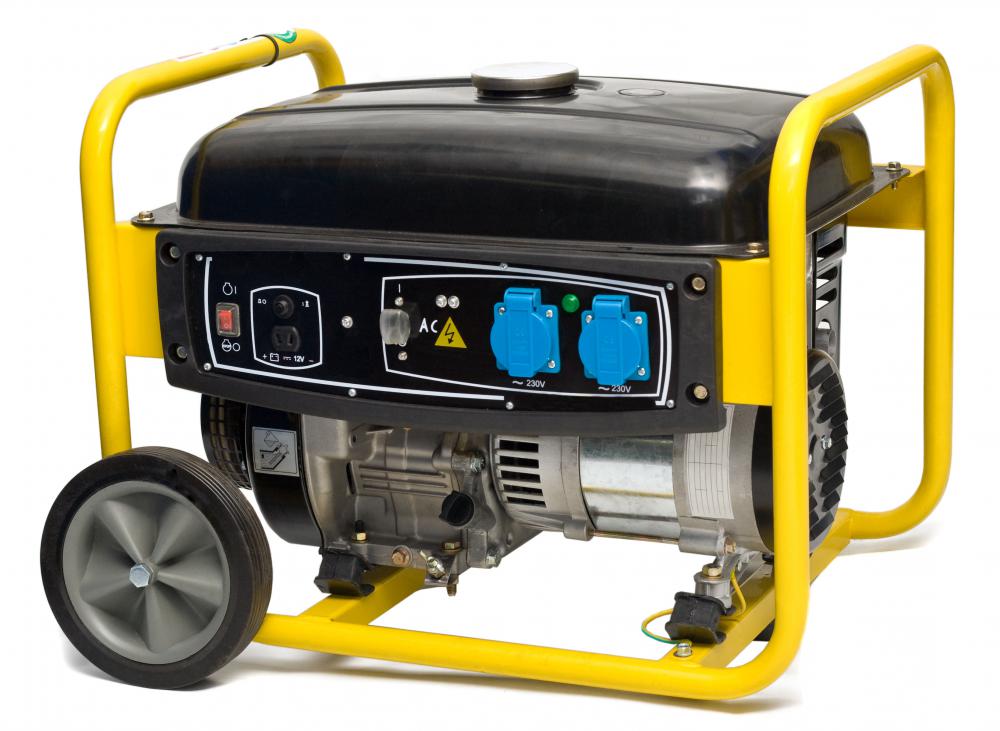 An Alternating Current (AC) electricity generator.