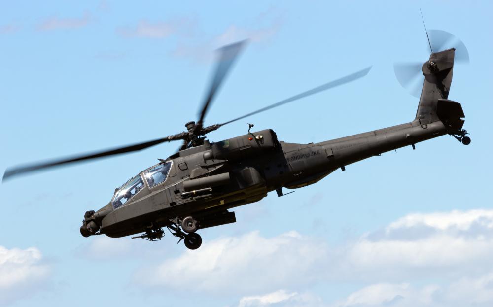 The AH-64 Apache is primarily used to destroy ground targets.