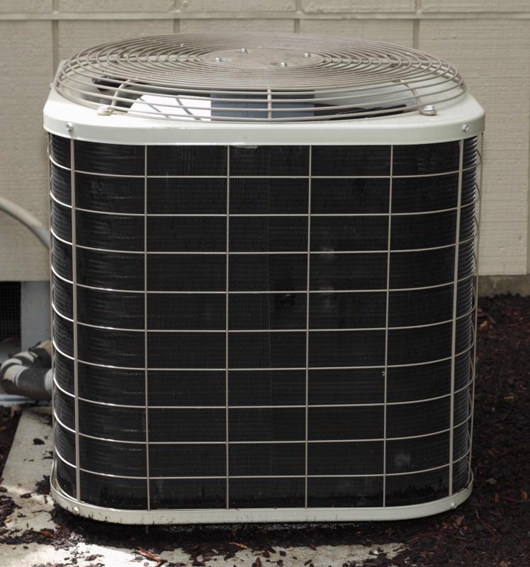 Air conditioners use refrigerant gas.