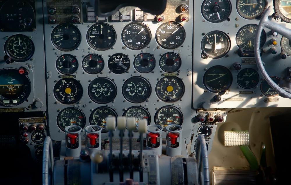 A separate tachometer is used for each engine in a multi-engine piston powered aircraft.