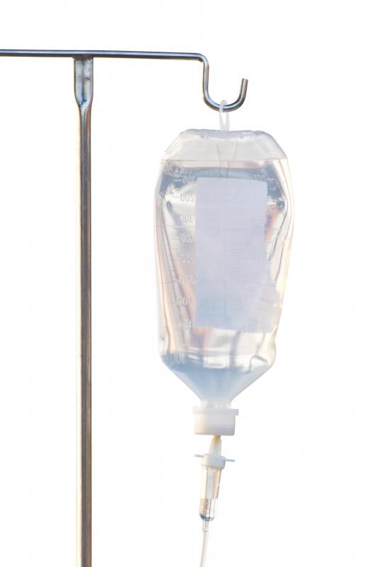 Intravenous antibiotics are delivered directly into the bloodstream.