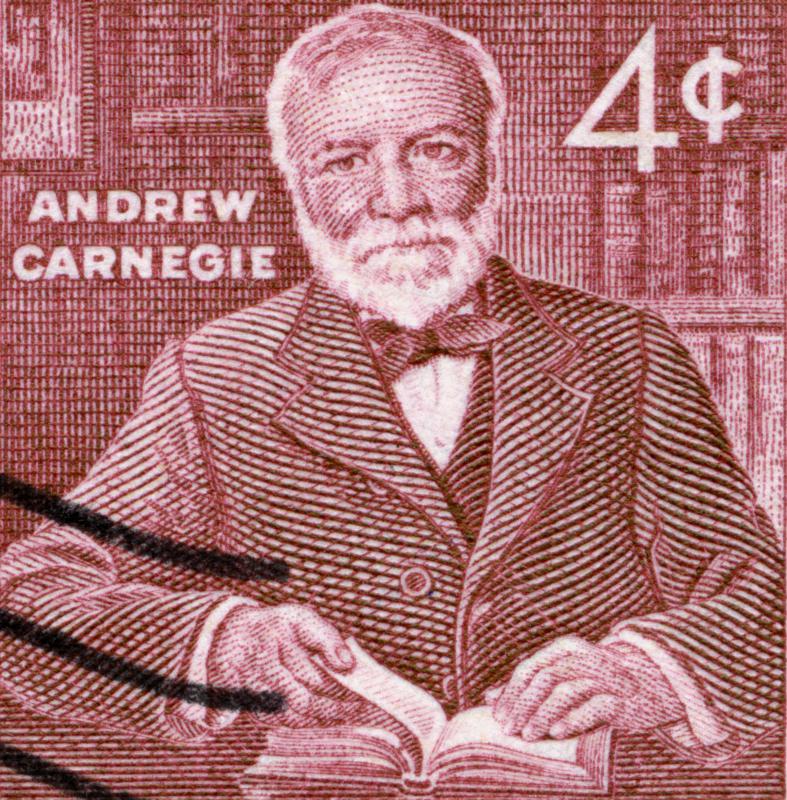 The rise of the Pittsburgh steel industry began with entrepeneur Andrew Carnegie.