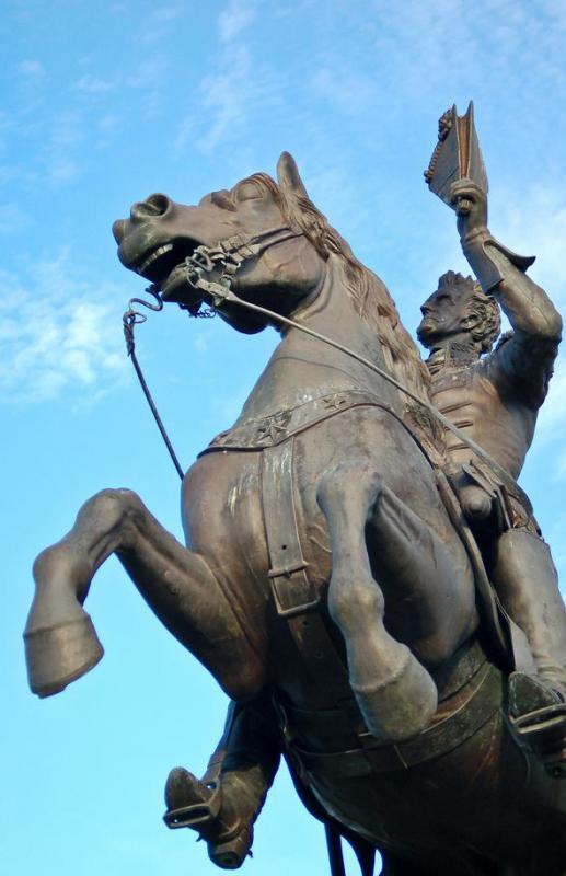 General Andrew Jackson's victory at the Battle of New Orleans elevated American confidence.