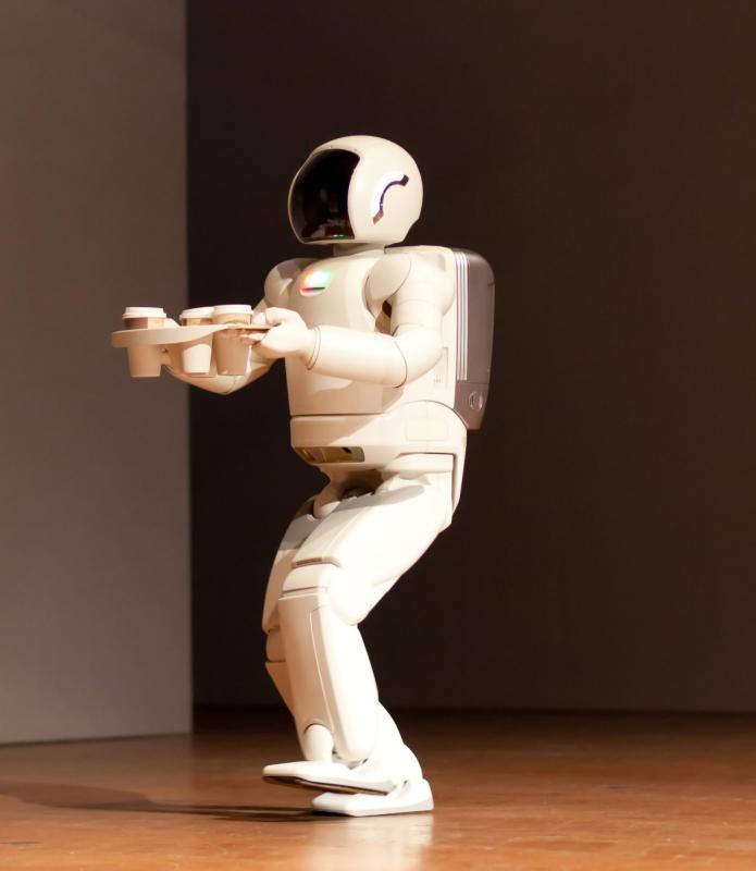 Androids are intelligent robots that have human-like behavior.