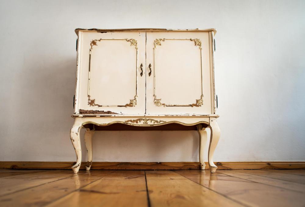 In earlier times, a cabinet like this one would be called a commode because it might contain a chamber pot.