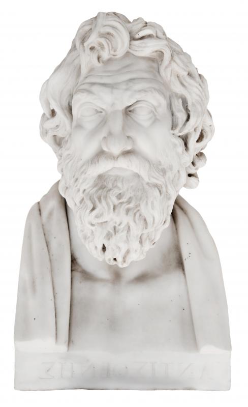 Antisthenes was the founder of Cynicism, a school of philosophy and social criticism in Ancient Greece.