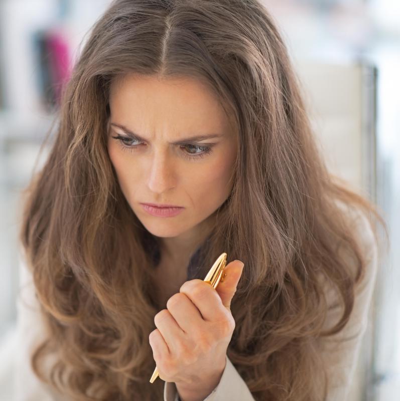 Symptoms of atelophobia may include irrational irritability.