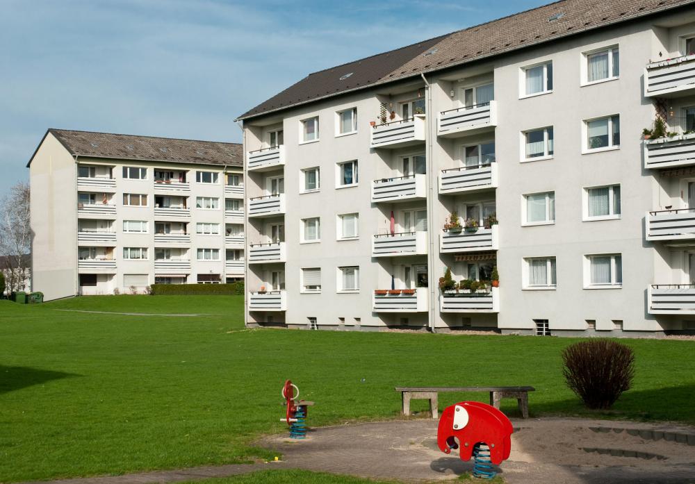 Tenants maintain temporary residence in an apartment, house or condo.