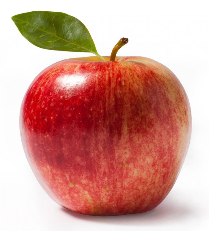 Sweet apples are often eaten during Passover.
