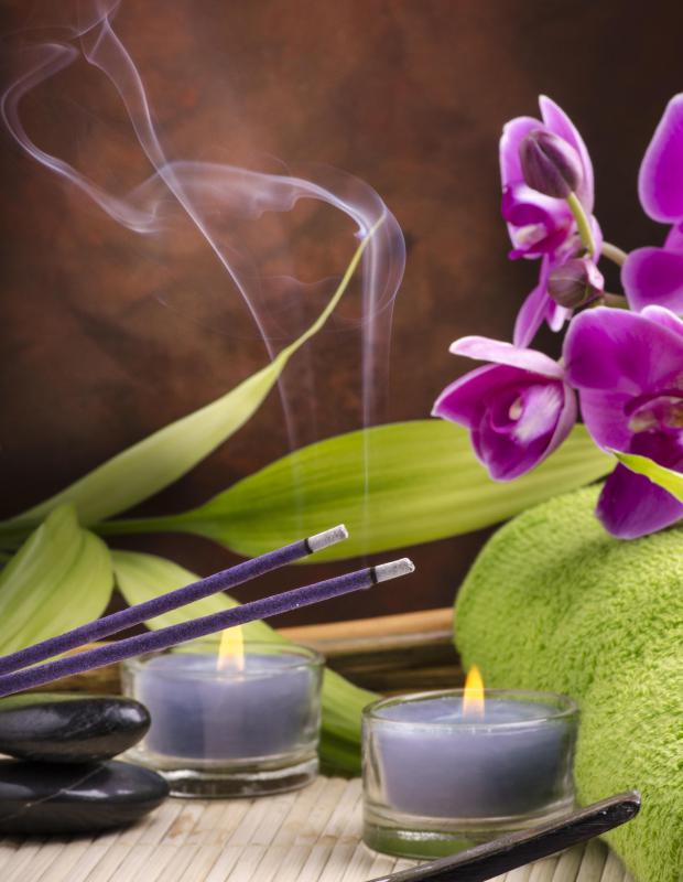 Aromatherapy items may be given as a hostess gift.