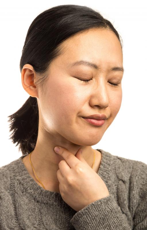 An eggplant allergy can cause tightening in the throat.