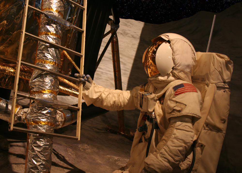 Astronauts must wear special suits during launches and when in space.