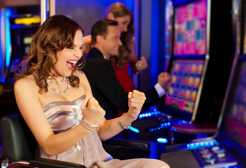The final jackpot of a progressive slot machine is only determined when a person wins.