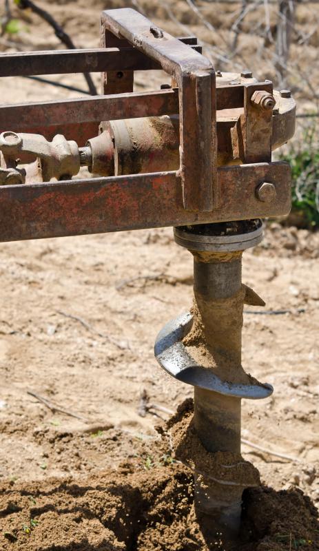 Auger bits can also be used to cut holes.