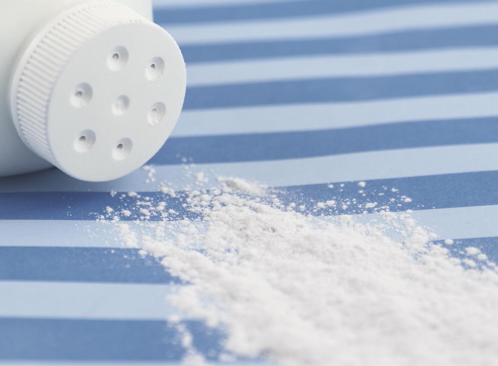 Baby powder is often the first thing used during a Brazilian wax.