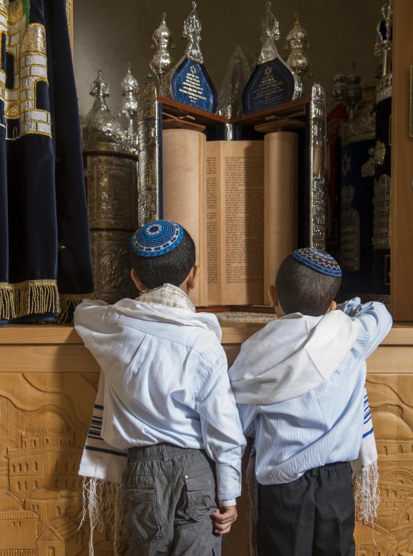 The Torah comprises the first five books of the Hebrew Bible.