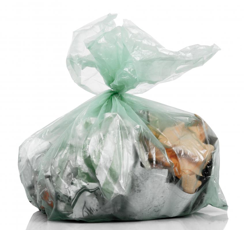 Plastic waste management programs attempt to avoid having reusable plastic products end up in the trash.