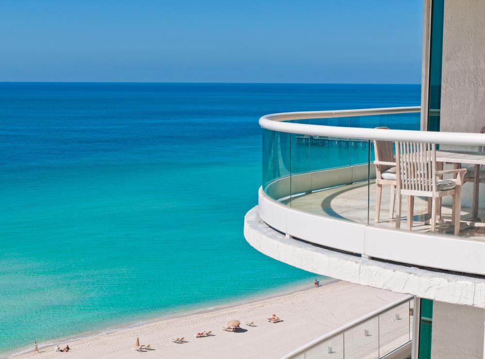 The some types of balcony flooring tiles include ceramic, vinyl, terracotta and recycled rubber tiles.