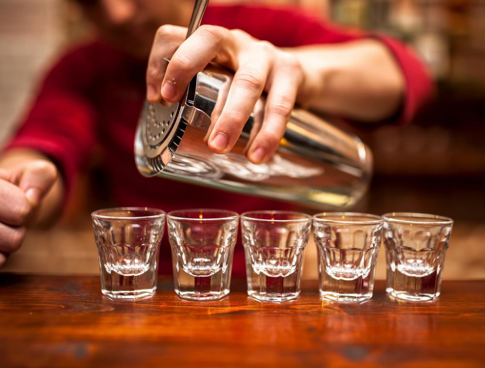 One possible origin of "mind your Ps and Qs" may be the job of a bartender.