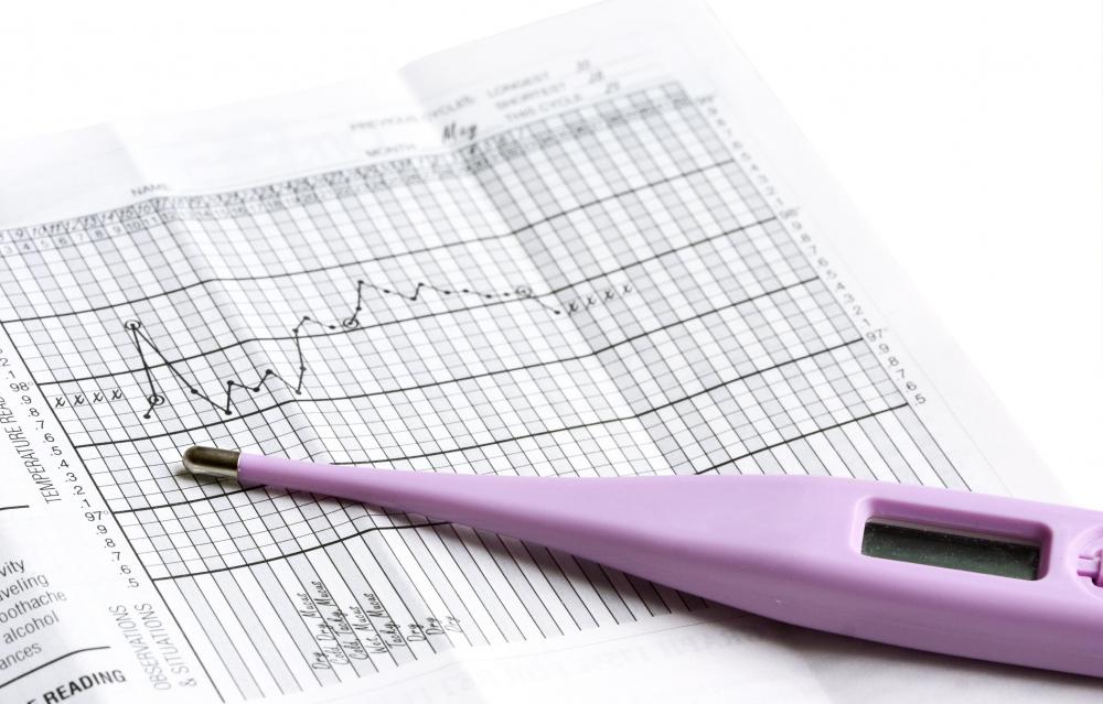 Basal body temperature readings can be used to determine when a woman is ovulating.
