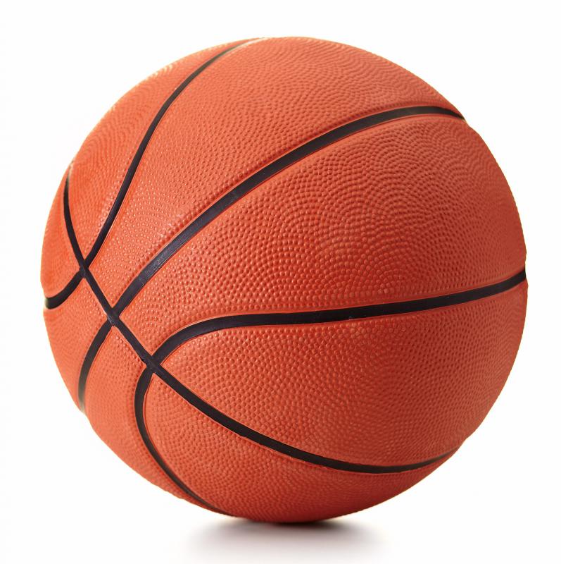 The surface of the basketball is convex.