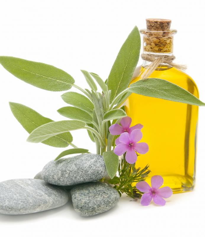 In Roman-era caldariums, bathers would rub scented oil on their skin.