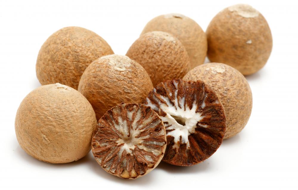 Betel nuts, which are used to prepare gutka.