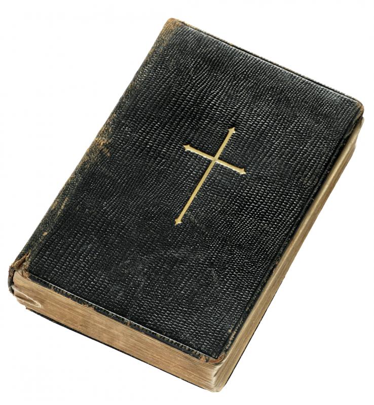 A Bible.