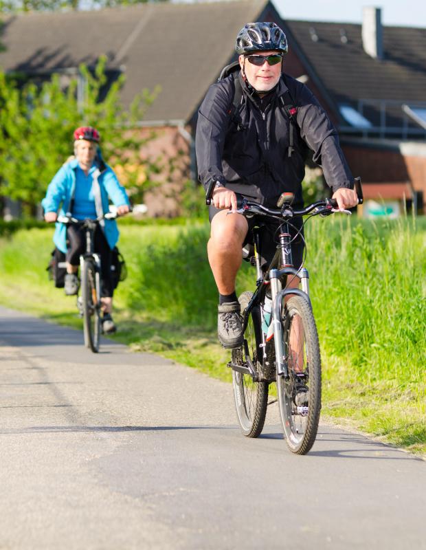 Defensive drivers see objects or people, such as bicyclists, as potential hazards on the road.