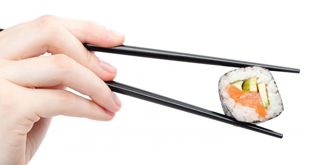 Chopsticks are the preferred eating utensils in most Asian countries.