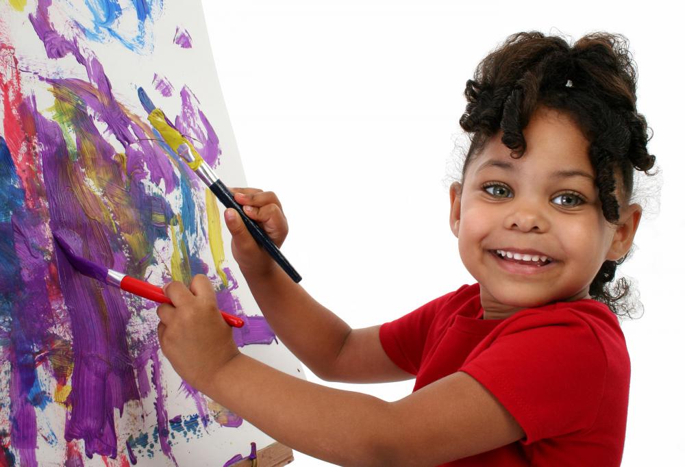 Child-led learning lets kids experiment with different forms of expression.