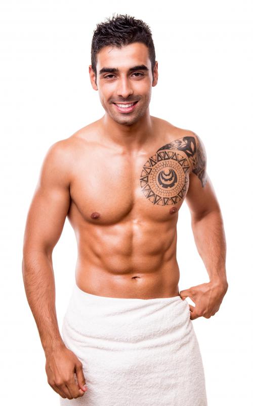 Freshly applied tattoos must be kept away from water and sun until healed.