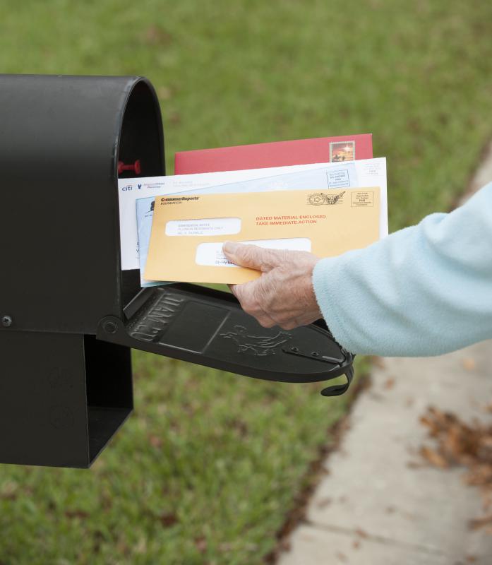 Preventing forgery includes ensuring mailboxes are secure.