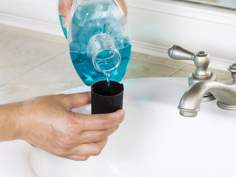Using mouth wash may help with oral hygiene.