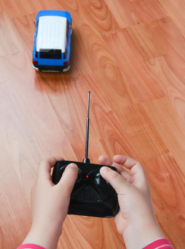 Two common types of remote control systems are those using infrared signals and those using radio frequencies.