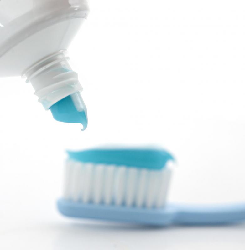 Hydrated silica is often added to toothpaste to help remove plaque.