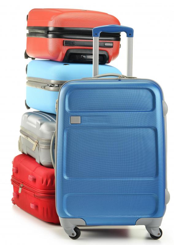 Checked baggage refers to luggage that is stowed under an airplane.