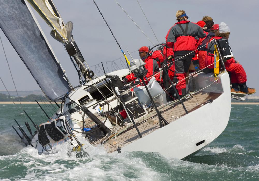 Most contemporary keelboats serve as sailboats for outdoor yachting and sporting.