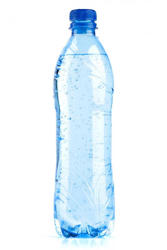 Drinking bottled water can increase a person's carbon footprint.