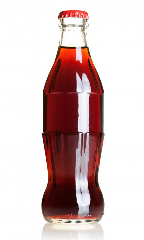 The carbonation process gives soda pop its fizzy texture.