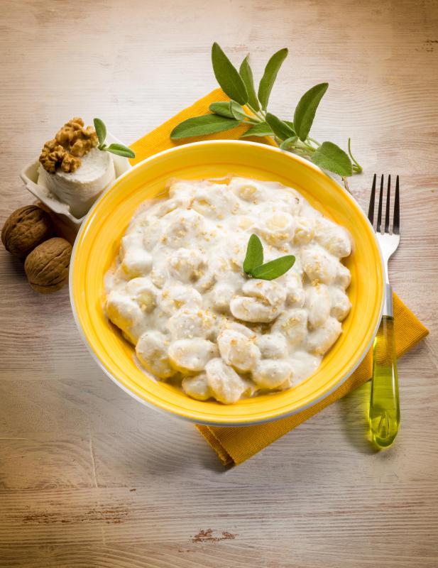 Gnocchi is a popular Italian dish.