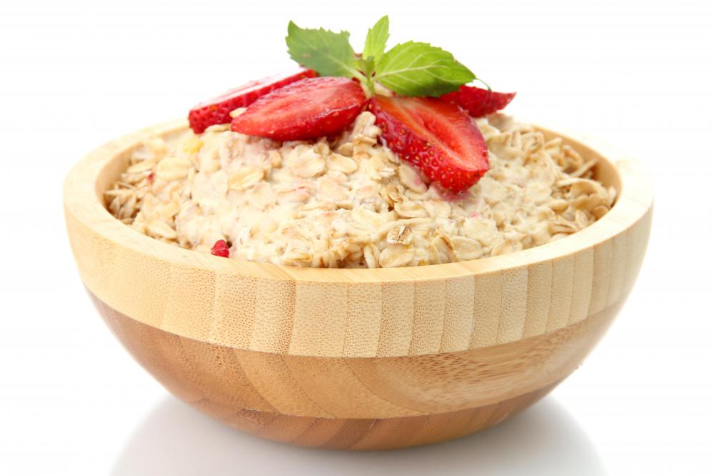 Oatmeal is a good source of arginine.