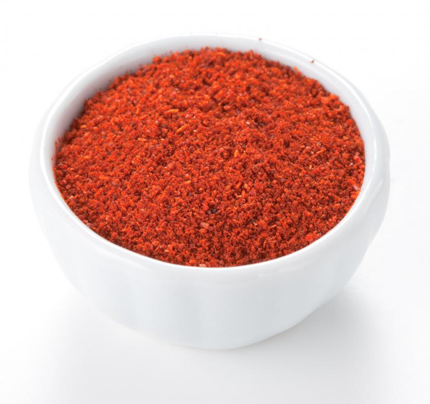 Some people use a little paprika to add flavor to a bland diet.