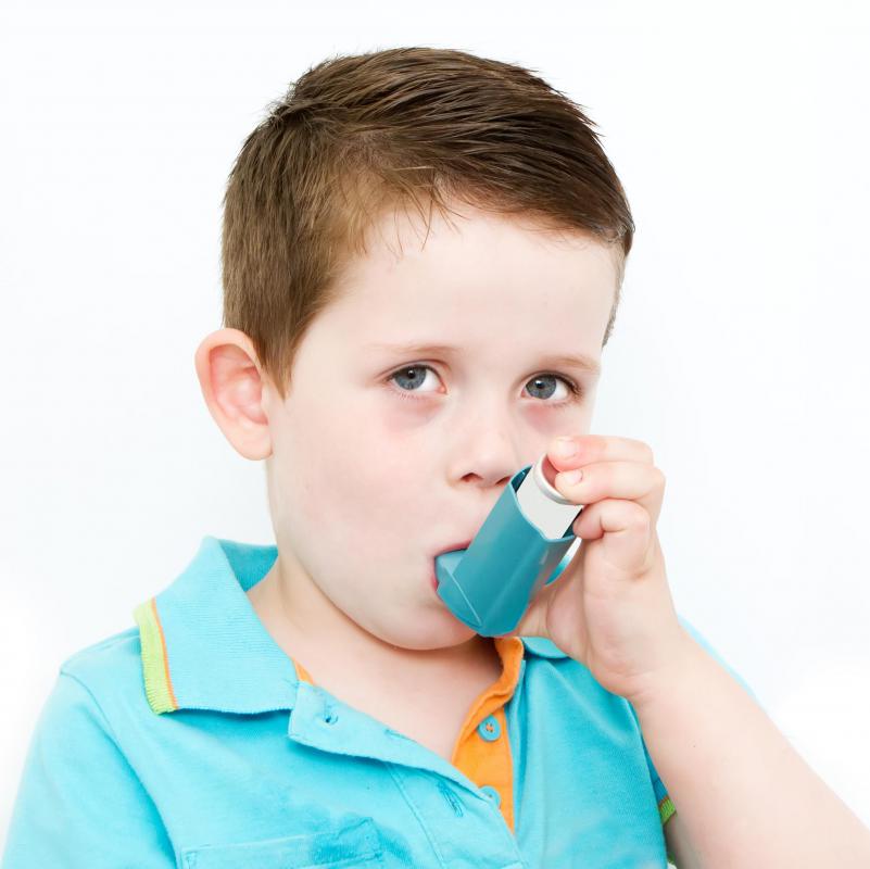 Salt inhalers should not be used when a prescription asthma rescue medication is needed.