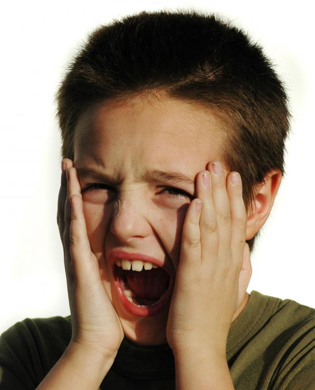 Behavioral outbursts such as screaming may be common with Smith-Magenis syndrome.