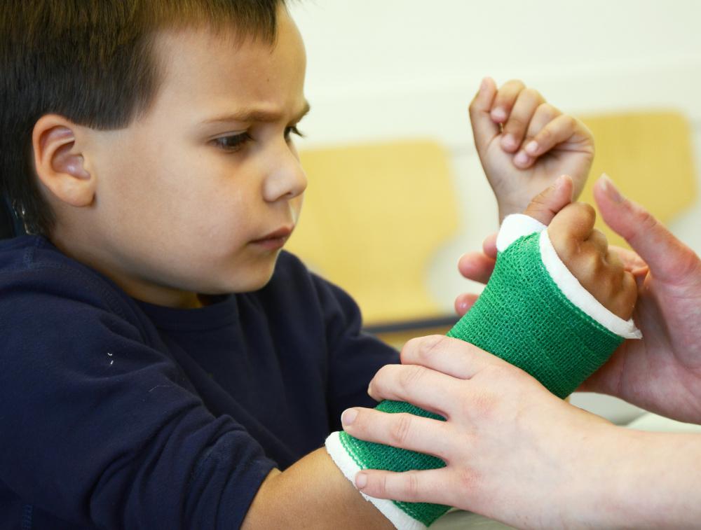 Children with rickets have fragile bones that are susceptible to breaking.
