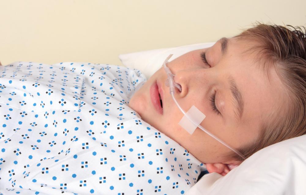 Oxygen may be administered in severe cases of coronavirus.